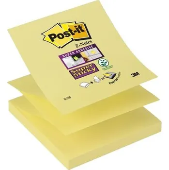 Samolepící bloček Samolepicí bloček 100 ks, Žlutá Post-It