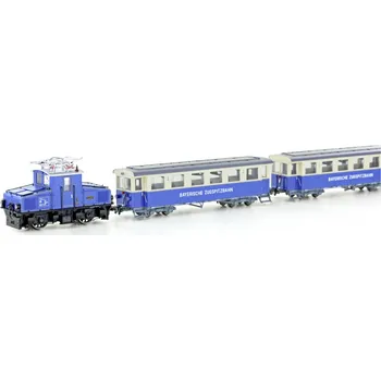 Modelová železnice Hobbytrain H43105 Tažná dráha H0m Tal-Lok se 2 osobními vozy