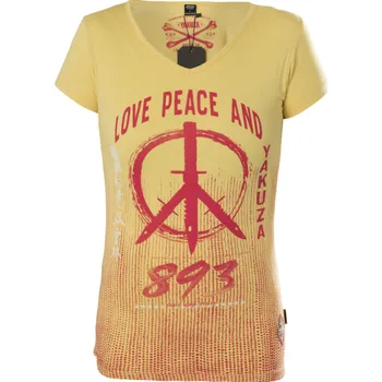 Dámské triko Yakuza GSB 13131 yellow velikost: XS