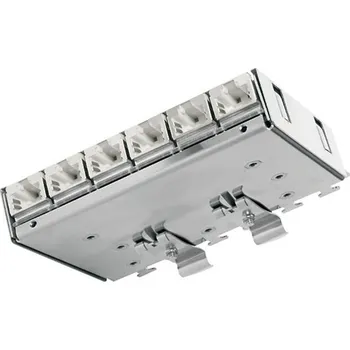 Switch Telegärtner 100006992 6 portů síťový patch panel CAT 6A 3 U osazený