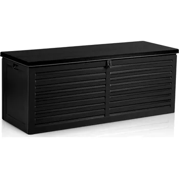Zahradní úložný box Plonos Zahradní box 390L černý 143 x 57 x 53,5 cm