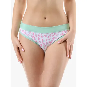 Kalhotky Gina Dámské bokové kalhotky se širokým bokem 16183P Lymmbr 38-40