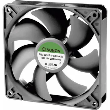 Vzduchotechnika Sunon EEC0251B1-000U-A99 axiální ventilátor, 12 V/DC, 183.83 m³/h, (d x š x v) 120 x 120 x 25 mm, EEC0251B1-000U-A99