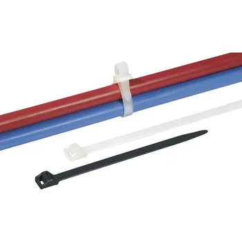 Organizace kabelů HellermannTyton 111-70110 RLT150-N66-BK-L1 stahovací pásky 770 mm 8.90 mm černá rozpojitelná, žárově stabilizované 50 ks