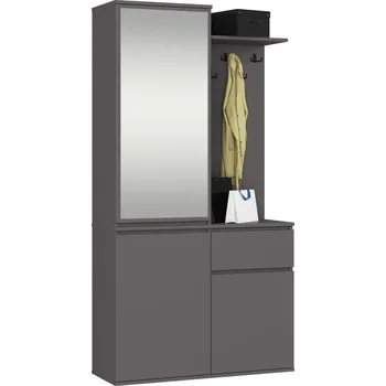 Předsíňová stěna Předsíňová stěna Entro grafitová