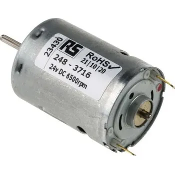 Měnič napětí Mellor Electric Motor DC, řada: R DC 24 V dc Komutátorový 6500 rpm 3.5 Ncm 4.5 W 2.3 mm