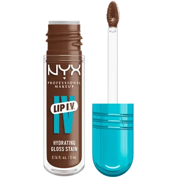 Lesk na rty NYX PROFESSIONAL MAKEUP LIP I.V. hydratační lesk na rty Lip Gloss Stain, 03 Splash N Spice