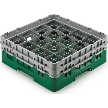 Příslušenství pro myčku Koš Camrack 16 pozic, výška sklenice 25,8 cm - Zelená