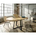 Jídelní stůl kulatý rozkládací Dina industry