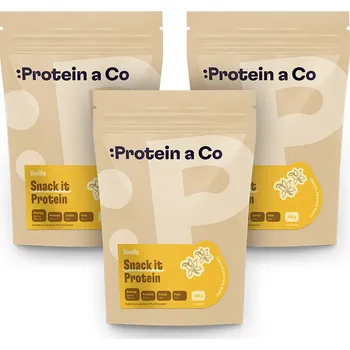 Protein Protein a Co SNACK IT Protein 2+1, 500 g 3x Vanilka