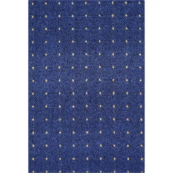 Koberec Kusový koberec Udinese modrý, 50x80, modrá, chodba / předsíň, Condor Carpets - 1 rok na vrácení + DOPRAVA ZDARMA k Vám i zpět