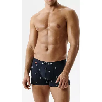 Boxerky Atlantic 3MH-227 A'3 S-2XL černá-denimová M