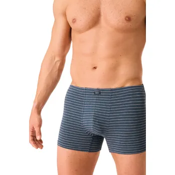 Pánské spodní prádlo PÁNSKÉ BOXERKY MXH 378 A26 šedá XXL