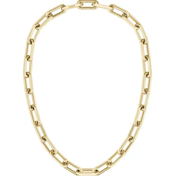 Náhrdelník Masivní pozlacený náhrdelník z oceli Halia 1580579 Hugo Boss