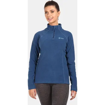 Dámská mikina Dámská fleecová mikina Kilpi Almer-W tmavě modrá XL