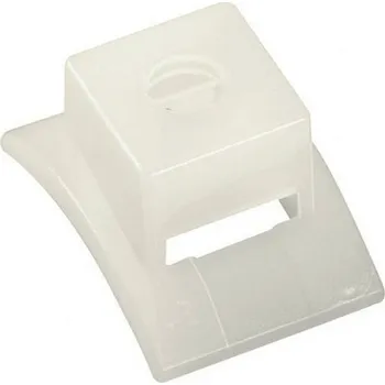 Organizace kabelů HellermannTyton LKC-N66-NA-C1 úchytka šroubovací 151-27019 transparentní 1 ks