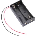 Držák baterie 2x 18650 s vývody