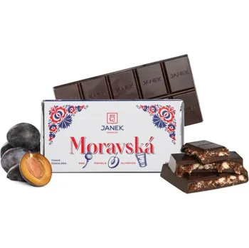 Čokoláda JANEK JANKOVA plněná moravská čokoláda 200g