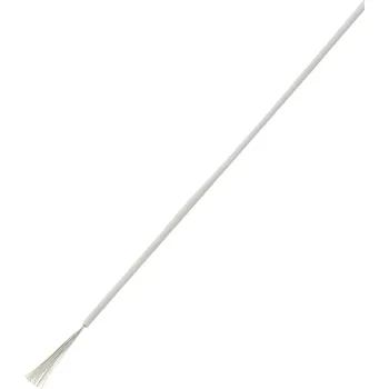 elektrický kabel TRU COMPONENTS 1566833 lanko/ licna, LiY, 1 x 0.14 mm², bílá, 10 m