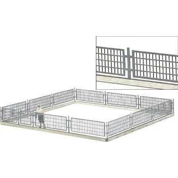 Modelová železnice MBZ 80139 H0 mřížový plot stavebnice