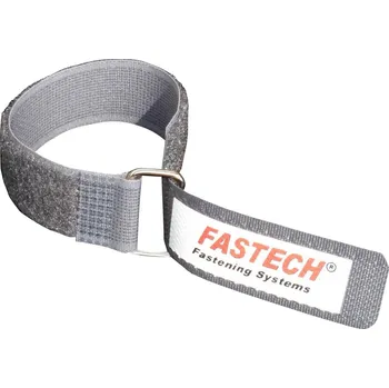 Zip FASTECH® F101-20-220M-FT pásek se suchým zipem s páskem háčková a flaušová část (d x š) 220 mm x 20 mm šedá 1 ks
