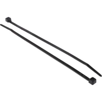 Stahovací páska Kabelová vázací páska Nedá se uvolnit 111-03012 T30R-PA66-BK 150mm 3.5 mm Černá Polyamid 6.6 (PA66) HellermannTyton