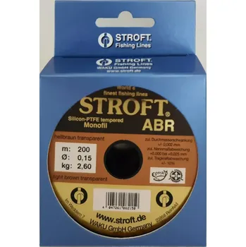 Stroft ABR rybářský vlasec 0,15 mm/2,6 kg 200 m