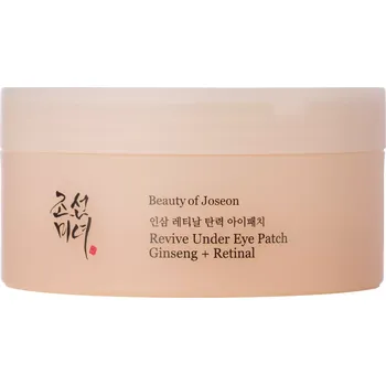 Kosmetika Beauty of Joseon Revive Under Eye Patch Ginseng + Retinal zpevňující hydrogelové náplasti pod oči 60 ks