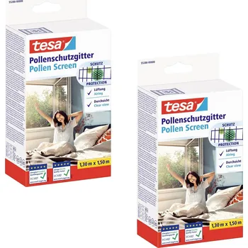 Elektrický lapač tesa 55286-00500-01 ochranná síť proti pylu (š x v) 130 cm x 150 cm antracitová 2 ks