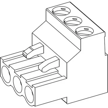 Elektrický konektor TE Connectivity zástrčkový konektor na kabel 6, rozteč 5.08 mm, 796634-6, 1 ks