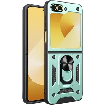 Techsuit - CamShield Series - Samsung Galaxy Z Flip7 FE - zelený