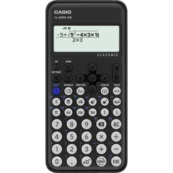 Kalkulačka Casio FX-82DE CW technicko-vědecký počítač, displej (počet míst) 10, na baterii, černá