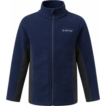 Chlapecká mikina Hi-Tec Dětská fleecová mikina HORTY-JR NAVY/D_GR 158