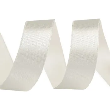 Stuha Atlasová stuha svazky po 5 m šíře 20 mm, malé, 42 krémová nejsvět.