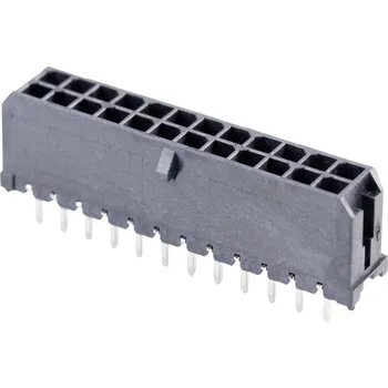 Elektrický konektor Molex vestavná pinová lišta (standardní) 24, rozteč 3 mm, 430452428, 1 ks Tray