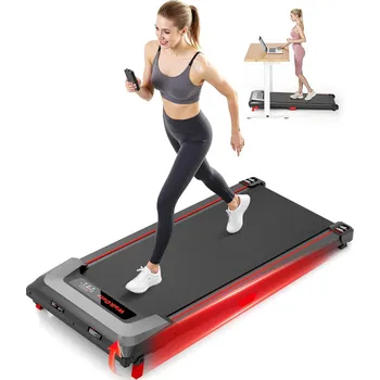 Běžecký pás Běžecký pás s 5% sklonem, nosnost 150 kg, tichý motor 2,5 HP WalkDate 3035 | černá