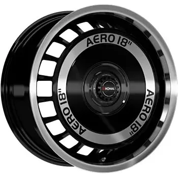 Alu kolo Ronal R50 REV-B BLACK 8x18 5x100 ET 35