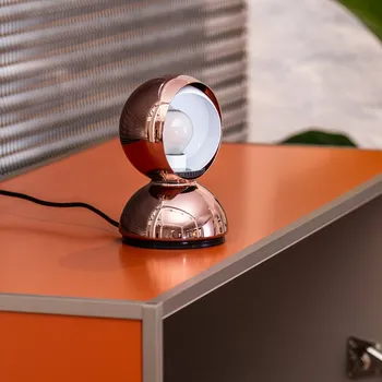 Lampička Artemide Eclisse stolní lampa, měď měď, bílá 1 x 25 W - Doprava zdarma