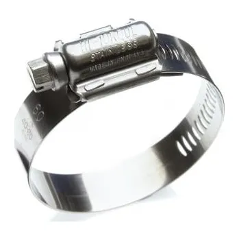 hadicová spona Hadicová a stahovací spona HTM340P Hadicová spona, Nerezová ocel Šroub s drážkovou hlavou HI-TORQUE