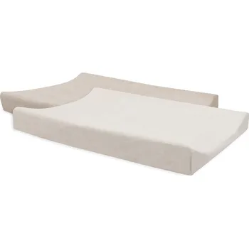 Dětské zboží Jollein Potah na přebalovací podložku 50x70cm 2 ks froté Oatmeal/Sand