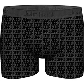 Pánské spodní prádlo Pánské boxerky John Frank JFBJACQ20 XXL Černá