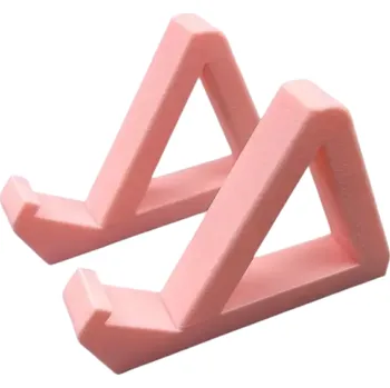 Klávesnice Stojan na vystavení klávesnice, plastové příslušenství pro klávesnice, kompaktní design růžová