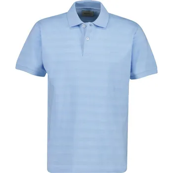 POLOKOŠILE GANT TEXTURE STRIPE SS POLO SKY BLUE