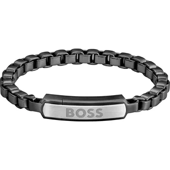Náramek Stylový pánský náramek z oceli Devon 1580598 Hugo Boss / Délka: 19 cm