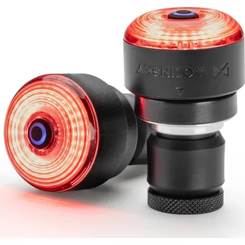 Cyklosvítilna Wozinsky WIS-01 Voděodolná chytrá zadní světla 2 ks - Černá