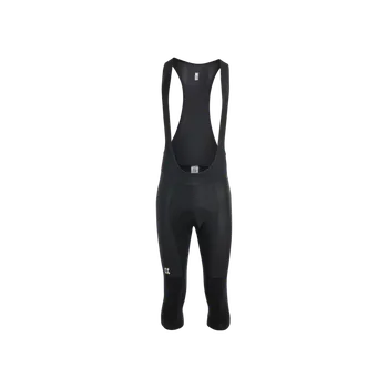 Cyklistické kalhoty KALAS MOTION Z6 | 3/4 Cyklo kalhoty se šlemi | Pure Black | Velikost: 3/M