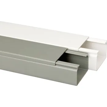 Heidemann 09986 kabelová lišta (d x š x v) 2000 x 60 x 40 mm 1 ks šedá