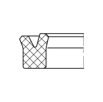 M 70x90x12/12.8 (AU90) 029274.2 hydraulická pístní manžeta, polyuretanová, 320 bar, -30° C + 80°C