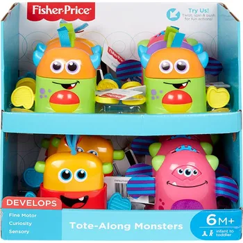 Hračka pro nejmenší Fisher Price ROZVERNÁ MONSTRA ASST FHF83