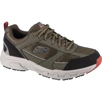 Pánské tenisky Khaki trailové boty Skechers Oak Canyon-Verketta 51898-OLBK Velikost: 45